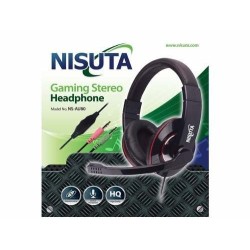 AURICULAR GAMER PC con MICROFONO NISUTA NS-AU80