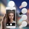 Aro Luz Led Selfie Miniq Portatil Clip Para Celulares