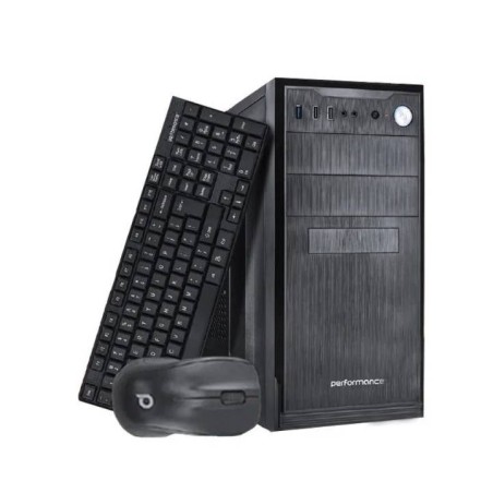 Gabinete Performance Kit 5905 Teclado + Mouse + Fuente 550w