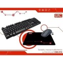 KIT INALAMBRICO TECLADO, MOUSE Y PAD GTC CBG-012