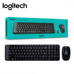 Teclado Logitech WIRELESS COMBO MK220