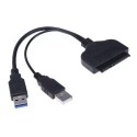 Adaptador NETMAK NM-SATA3 USB 30 A SATA 2.5