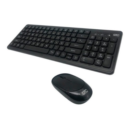 TECLADO Y MOUSE GTC CBG-017 INALAMBRICO NEGRO