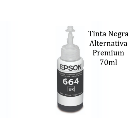 Tinta AQX Tech EPSON de 70cc /70ml
- Negro T664