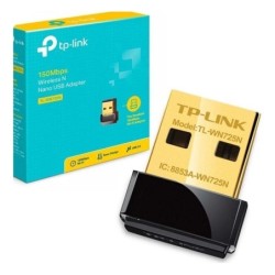 Placa Red Usb Tp- Link Tl-Wn725N Wireless Adaptador Nano 150Mb