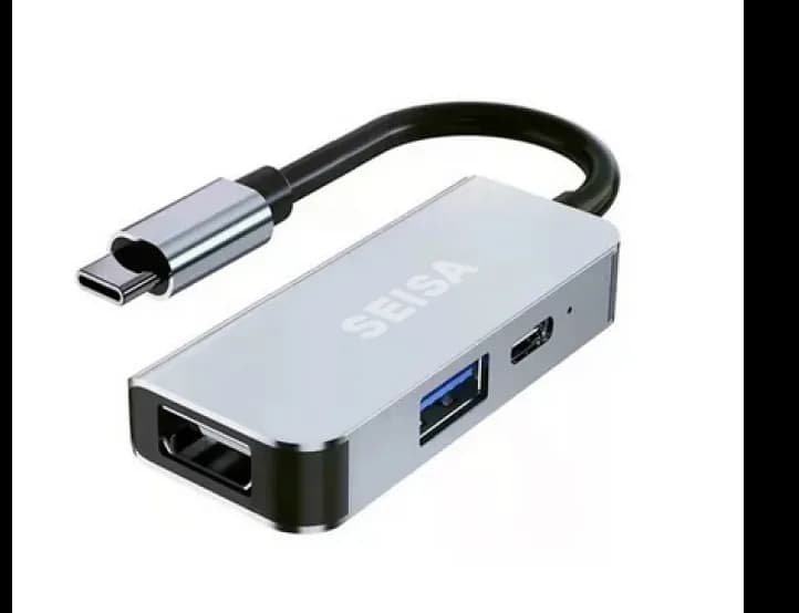 Hub USB Tipo C a HDMI+USB3.0+PD 3
en 1 BYL-2122