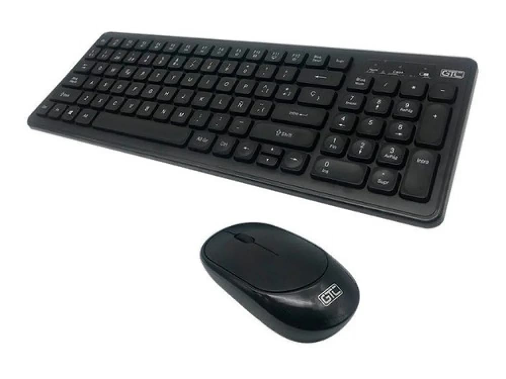 Teclado y Mouse Gtc CBG-017 Inalambrico Negro
