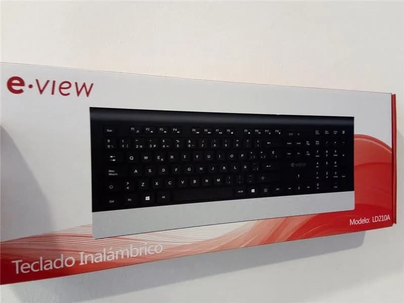 Teclado Inalámbrico e- view LD210A