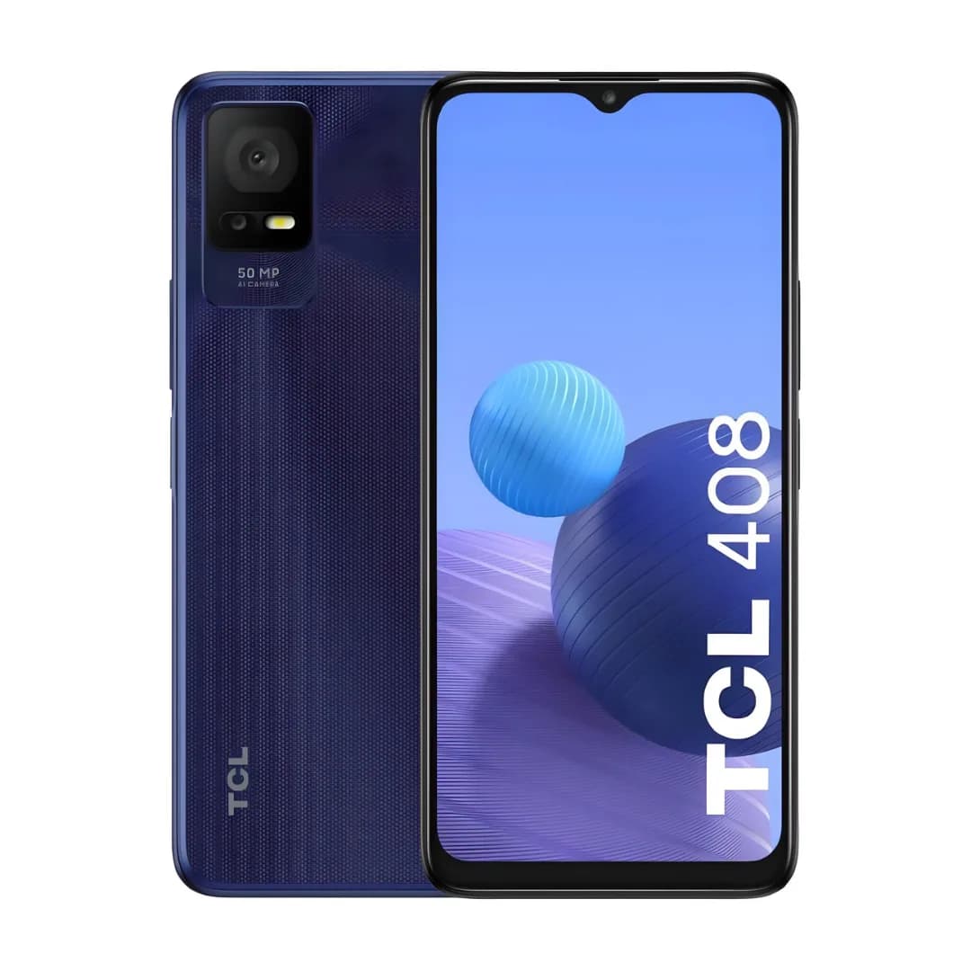 Telefono Celular Tcl 408 Midnight Blue 4GB Ram 64GB T507J-FBLCAR41