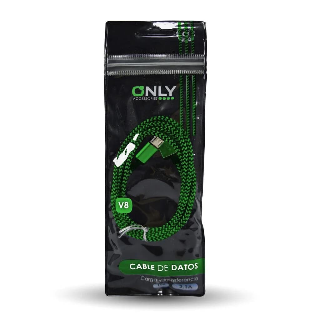 CABLE USB a MicroUSB – CORDON ECO – V8