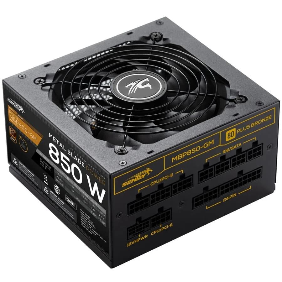 Fuente Sentey MBP850-GM 850W 80Plus Bronze Full Modular