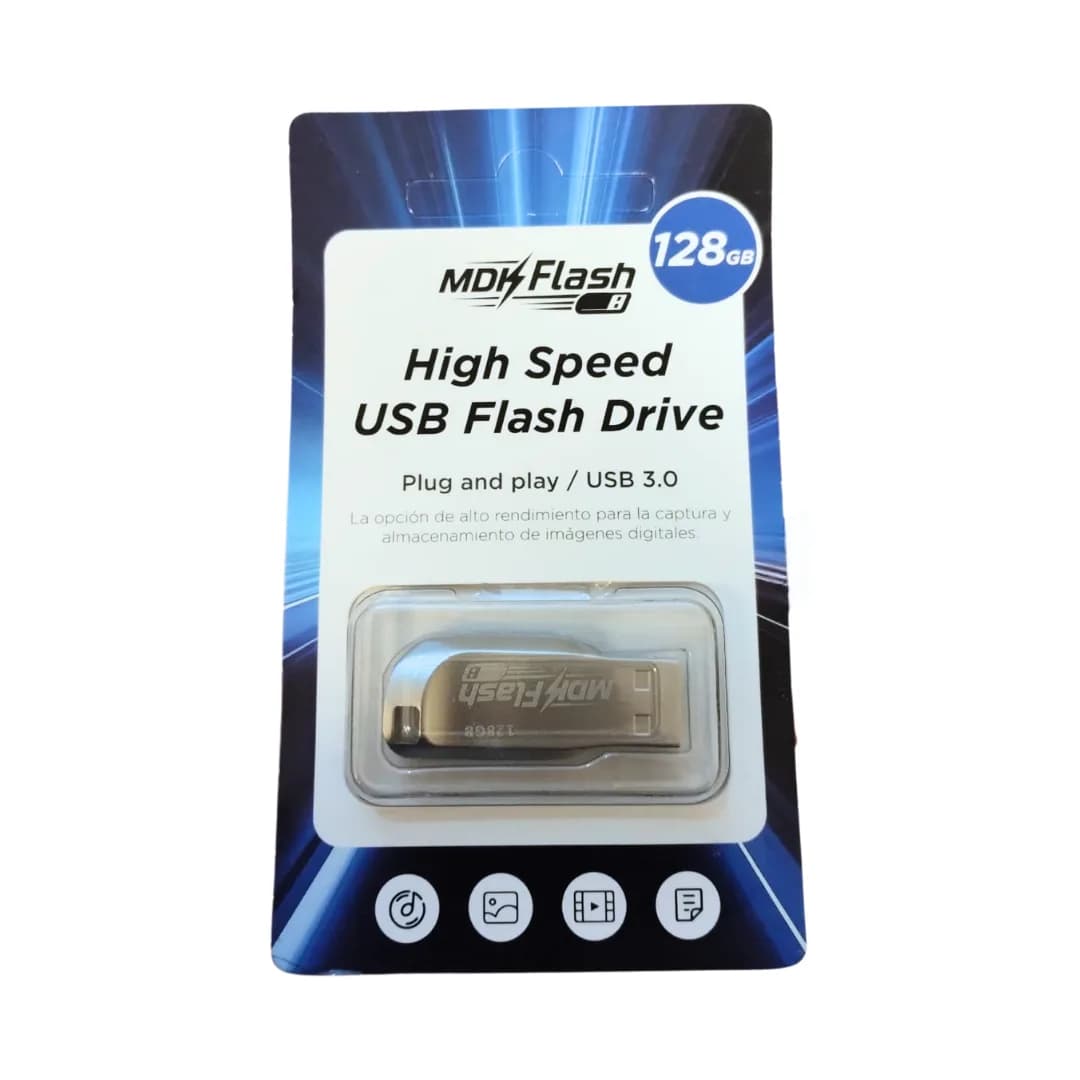 Pendrive Mdk MDK043 128GB USB 3.0 Metal
