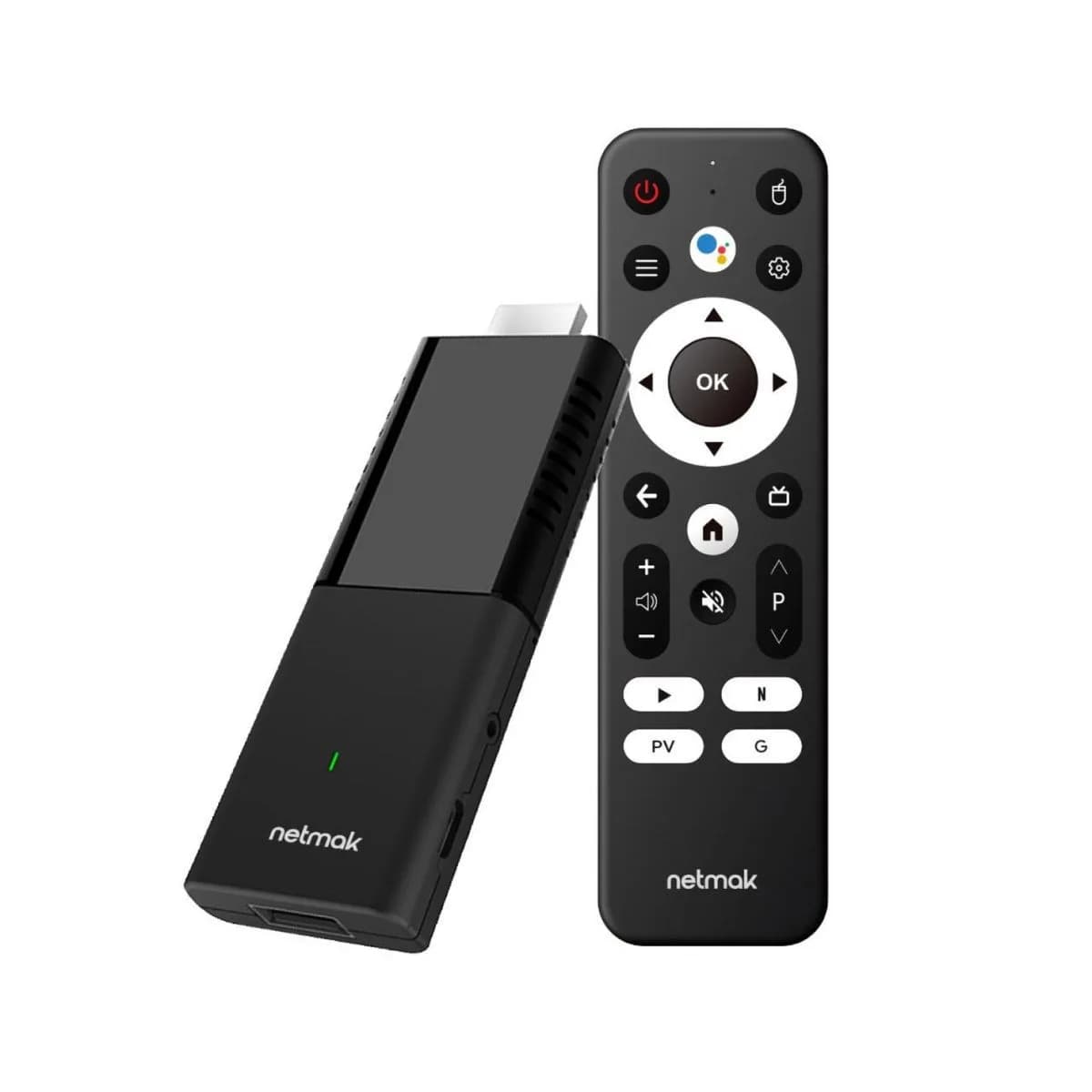 Tv Stick 4k Netmak Nm-stick Android 13 2gb 16gb Wifi