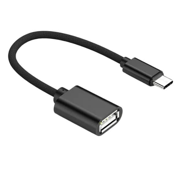Adaptador Netmak NM-C104 USB Tipo C Macho a USB Hembra 2.0 Otg