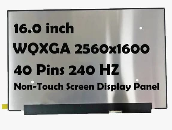 Pantalla Lcd Modelo B160qan02.3 Hw2a 240hz 16.0