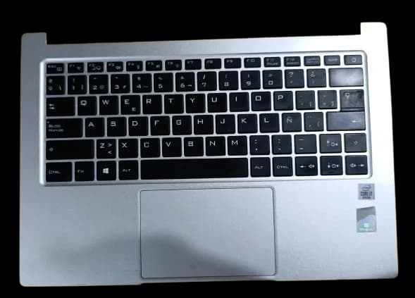 Teclado + palmrest + base notebook compatible PCBOX PCB IL5W y HAIER M140BC7