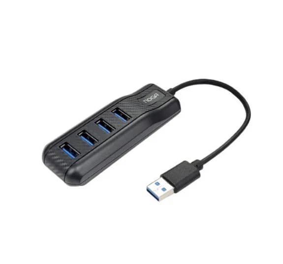 Hub Noganet NGH47 Conector USB 3.0 a 4 Puertos USB 3.0