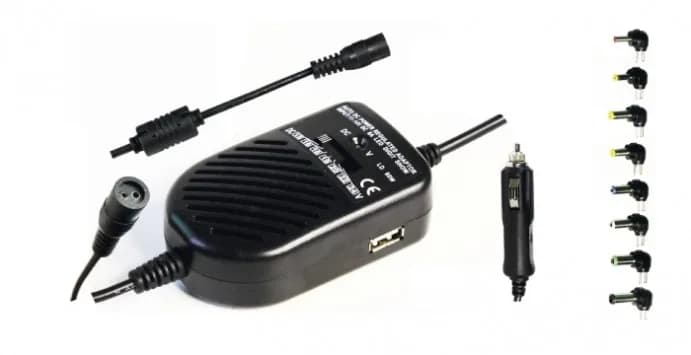 Cargador Notebook para auto 12v