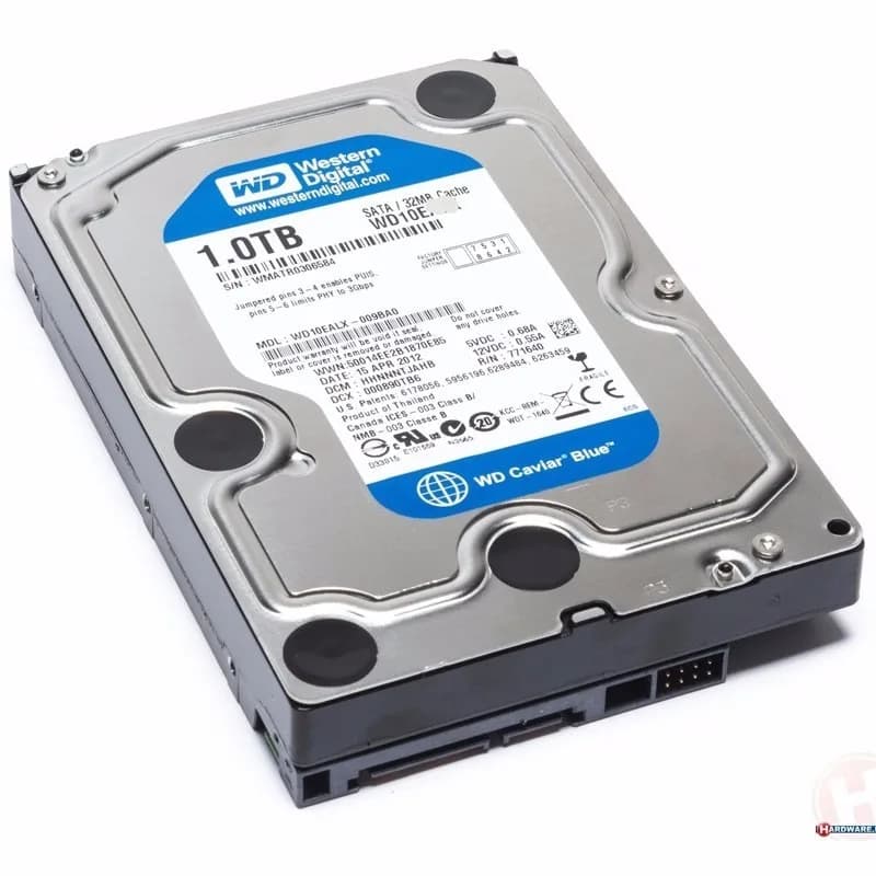 Disco Rigido 1TB Wd Caviar Blue Sata 3 DT01ACA100