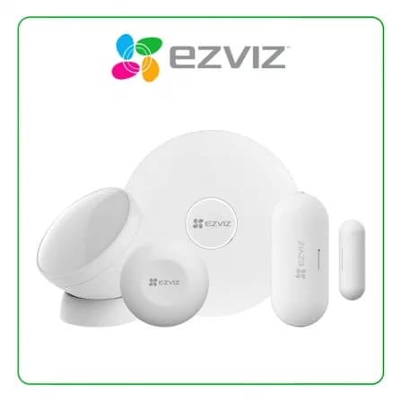 Kit Alarma Ezviz CS-B1(A0-A34) Inalambrica Central Control Remoto Pir Detec Movimiento