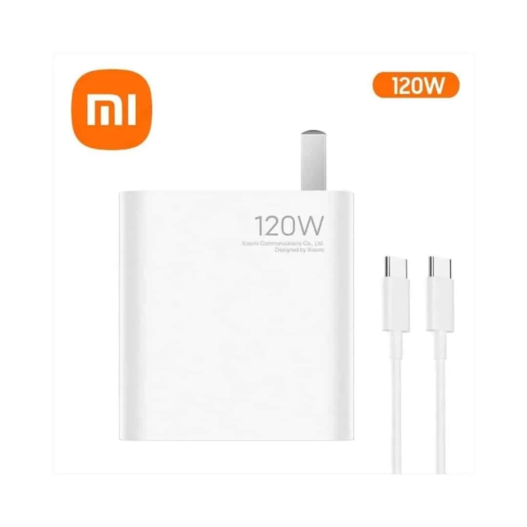 Cargador Cabezal Xiaomi CARX120W 120W + Cable USB a C Certificado