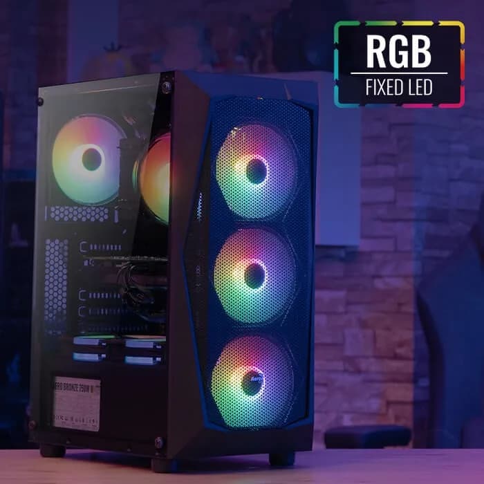 PC Escritorio Amd Ryzen 5 5600GT 16GB Ram Ssd 480GB