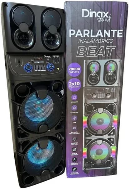 Parlante Dinax Inalambrico Dfo Infinity 2X10