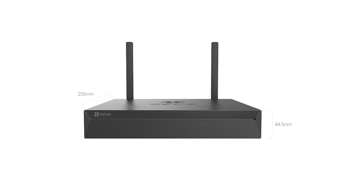 Nvr Ezviz X5S-RR100-4W Inalambrico 4 Canales Soporta Disco 8TB Hasta 50MBPS