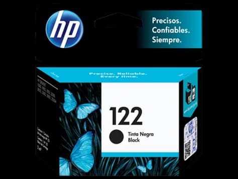 Cartucho original HP 122 negro