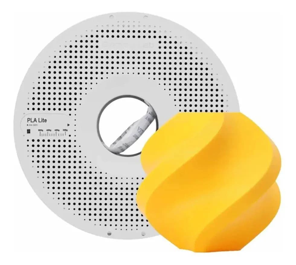 Filamento Bambulab PLA Lite Amarillo Girasol 1kg