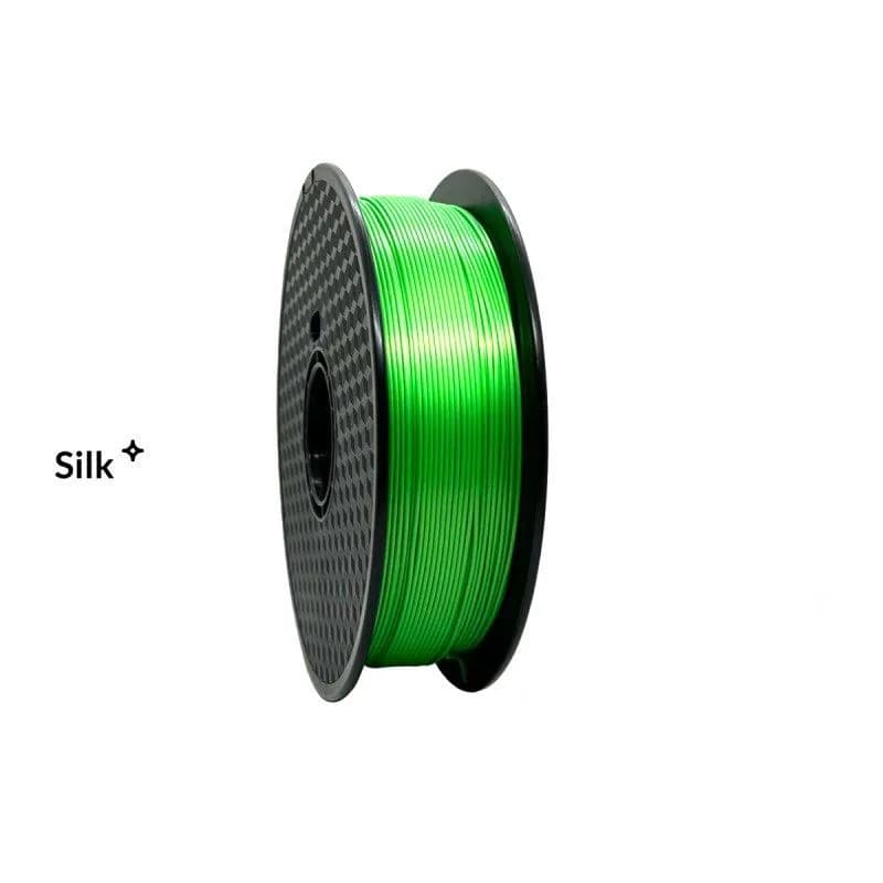 Filamento Hellbot ECOFILA PLA Silk Verde 1,75mm 1kg