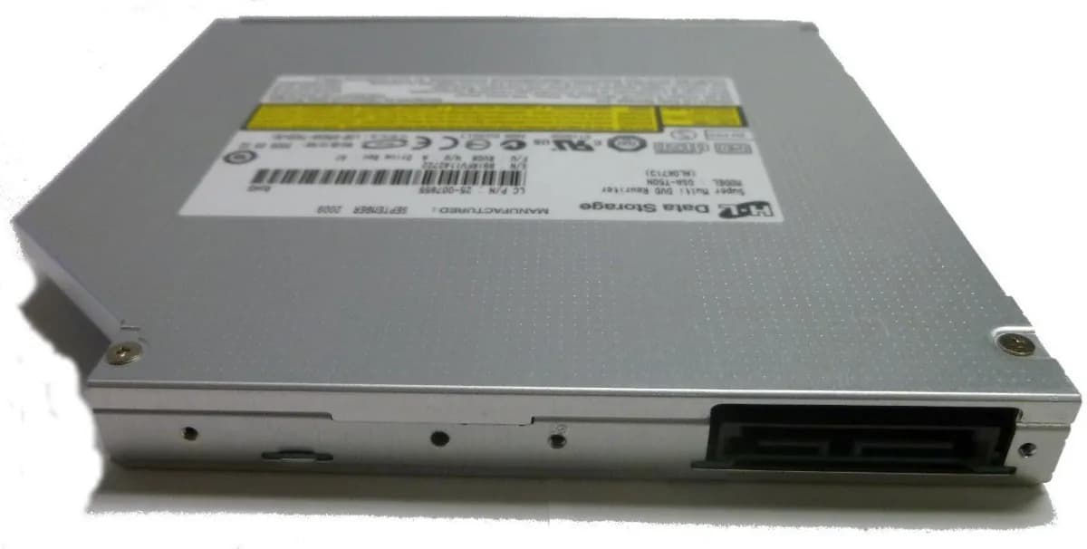 Grabadora de DVD SATA para notebook (usada)