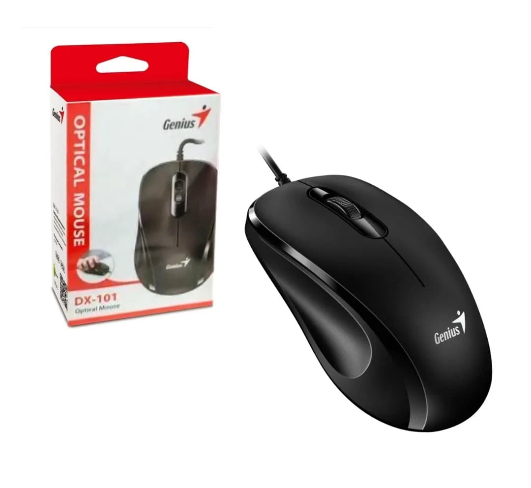 Mouse Oficina Genius Dx110 Optico Usb Con Cable