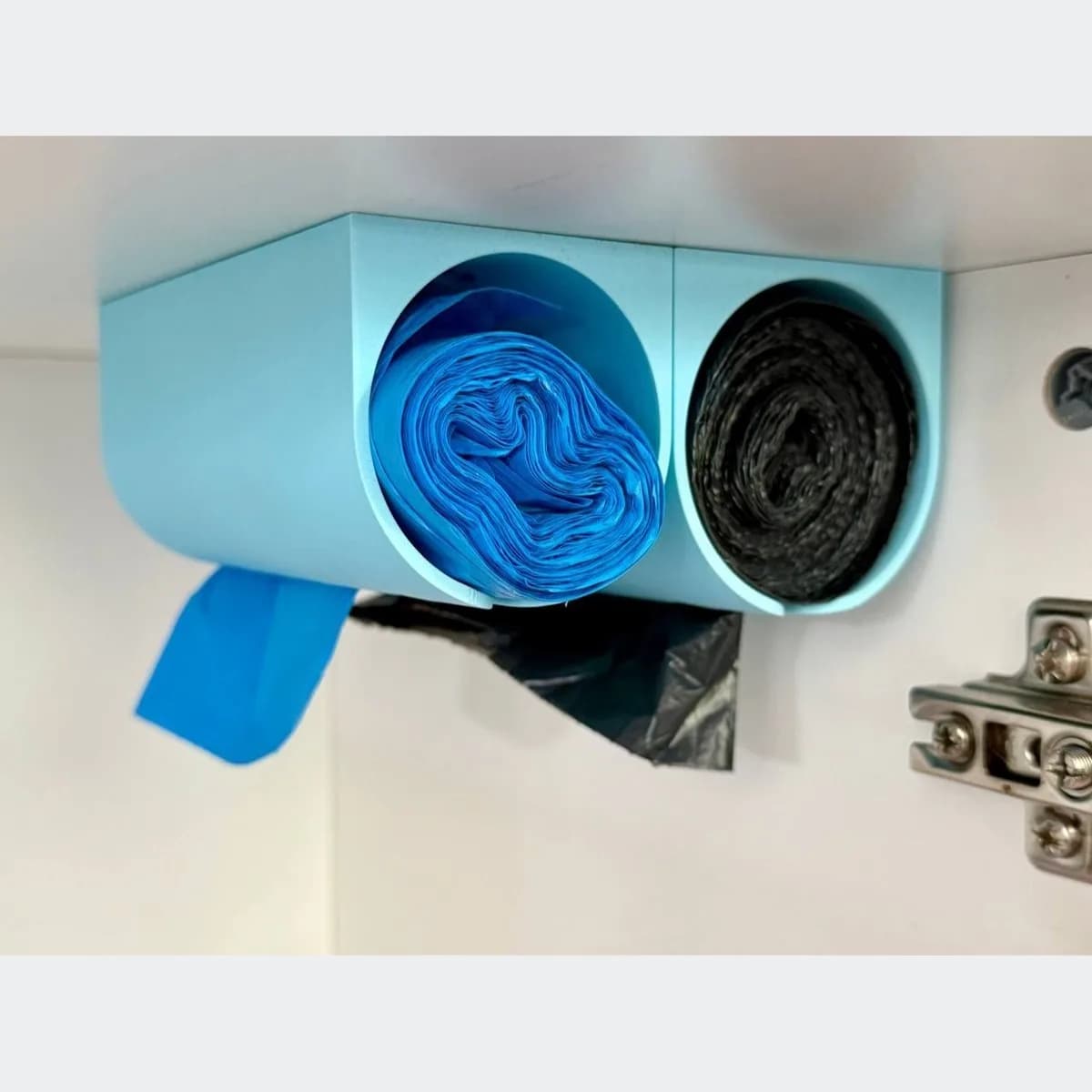 Soporte Dispensador para Rollo de Bolsas de Basura - Impresion 3D