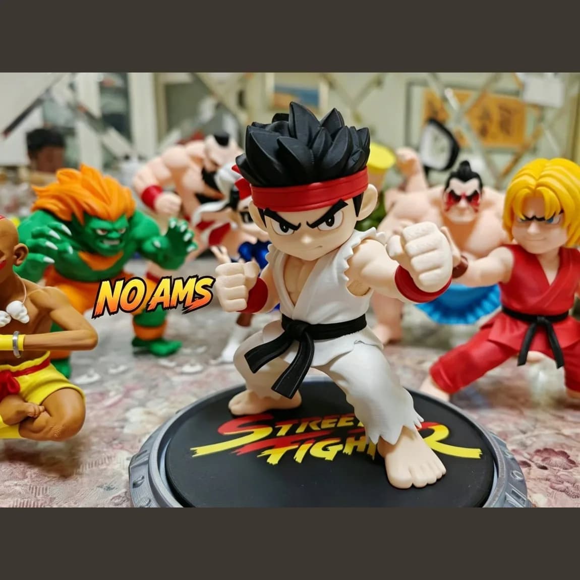 RYU - Street Fighter II (Figura Armable 3D)