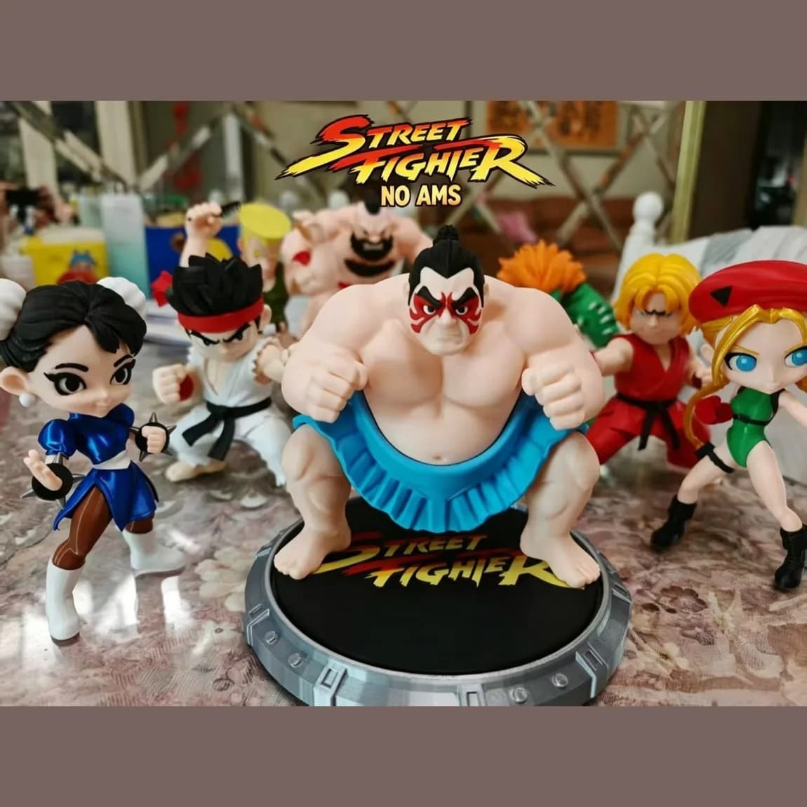 HONDA - Street Fighter II (Figura Armable 3D)
