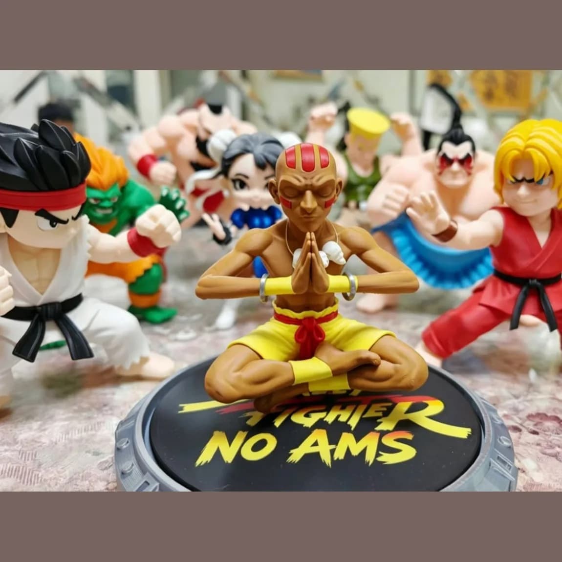 DHALSIM - Street Fighter II (Figura Armable 3D)