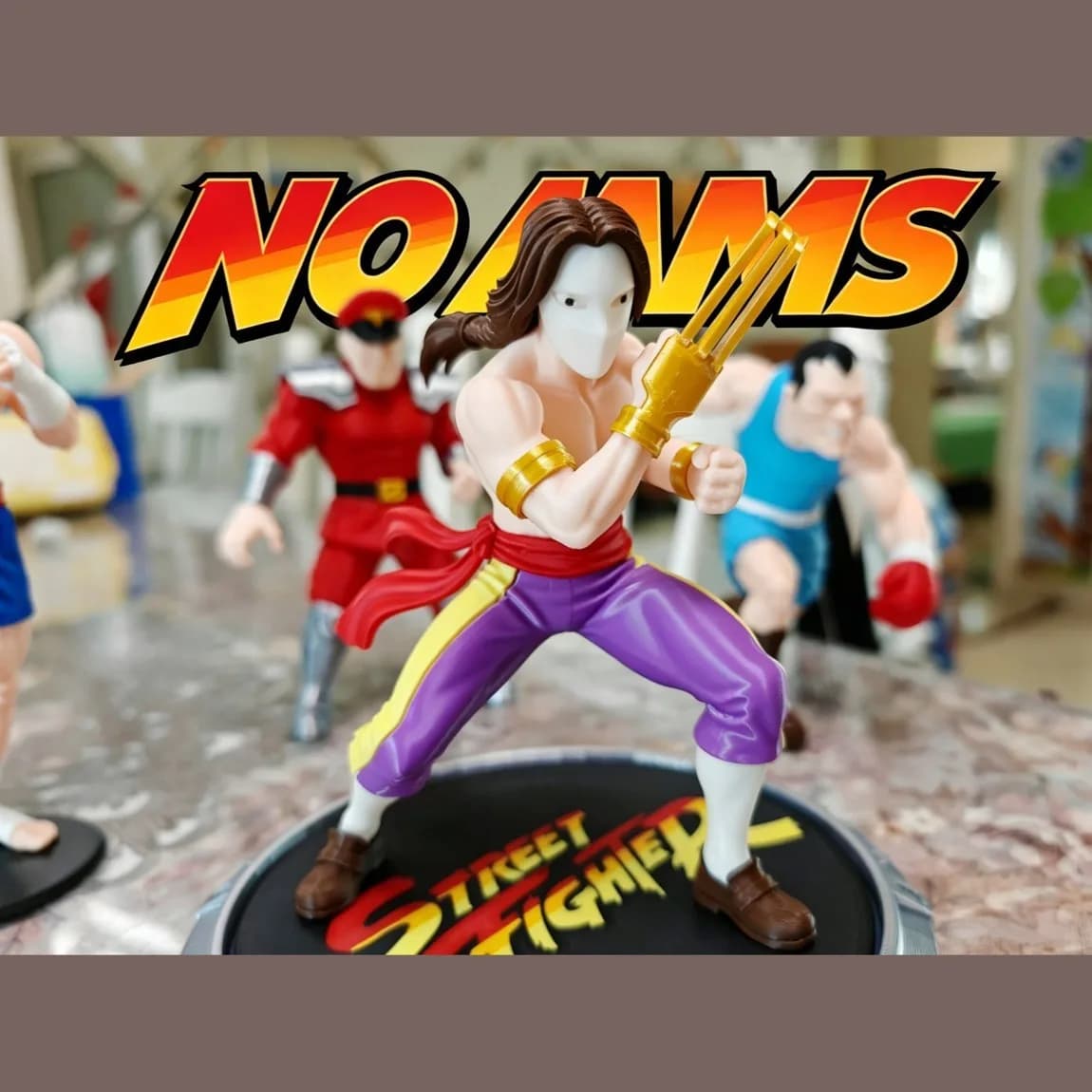 VEGA - Street Fighter II (Figura Armable 3D)