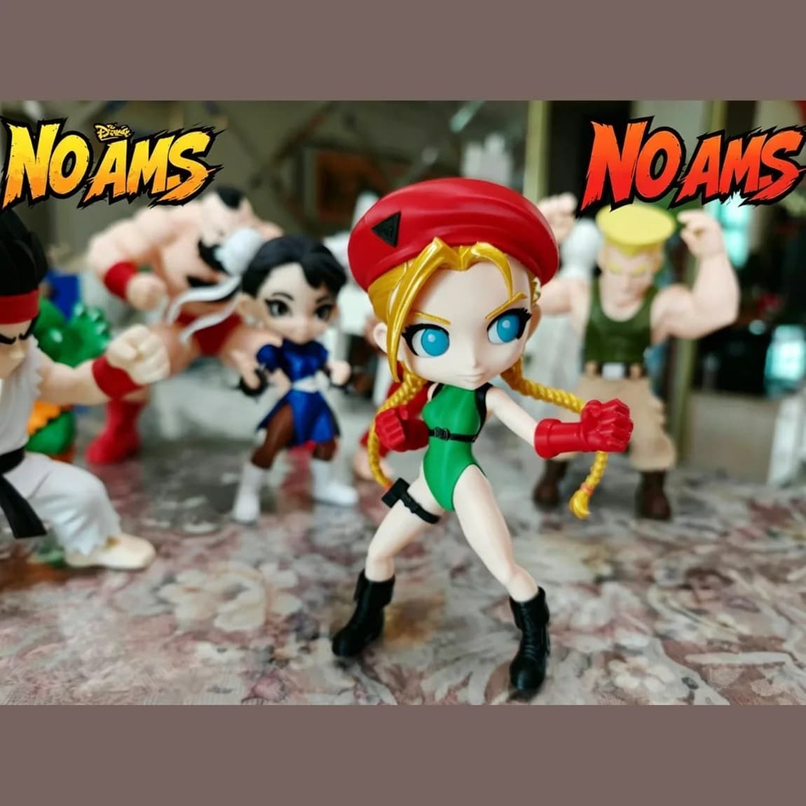 CAMMY - Street Fighter II (Figura Armable 3D)