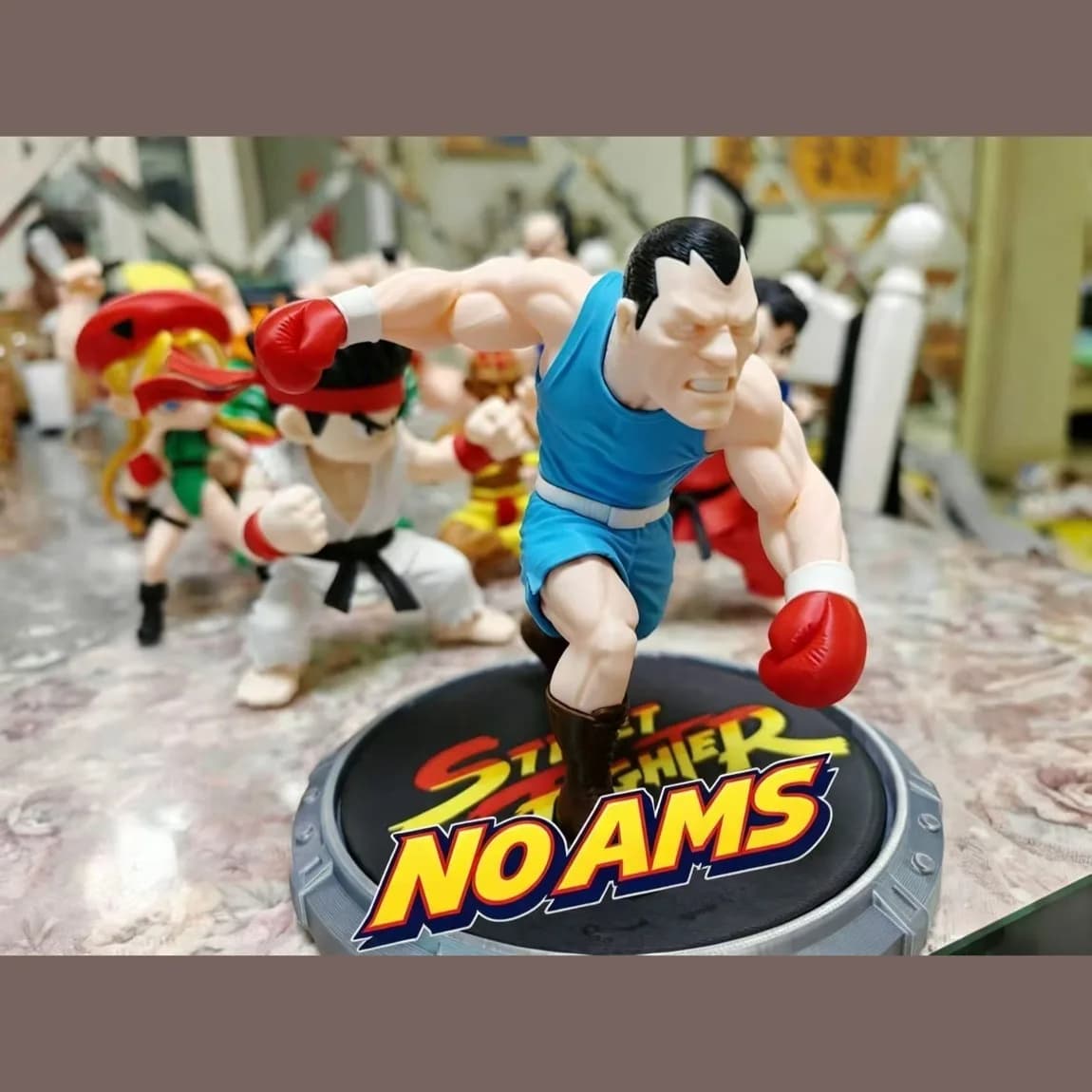 BALROG - Street Fighter II (Figura Armable 3D)