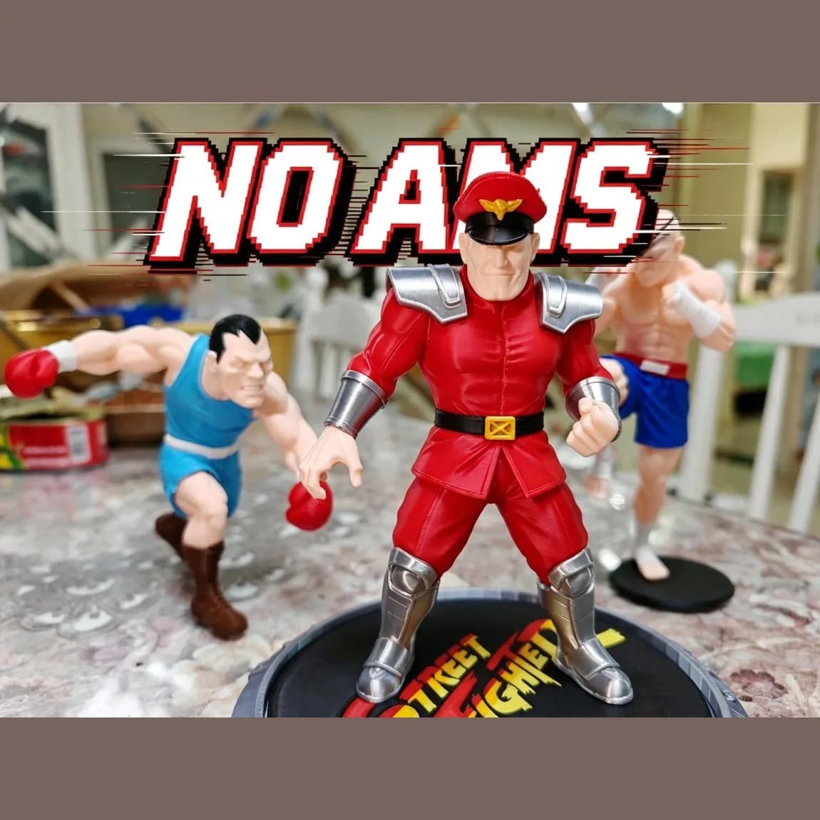BISON - Street Fighter II (Figura Armable 3D)