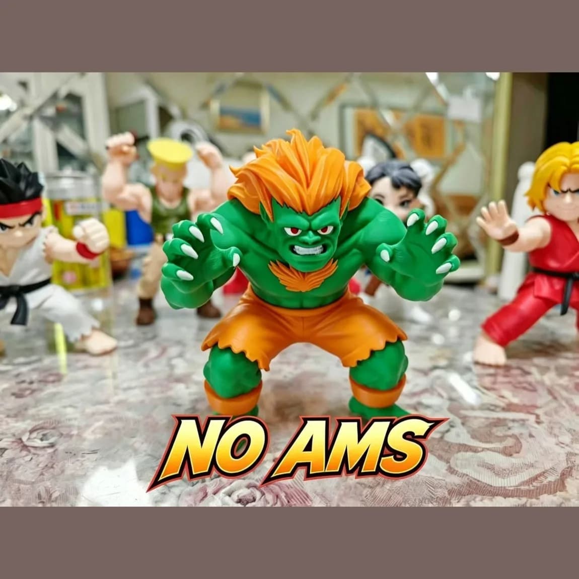BLANKA - Street Fighter II (Figura Armable 3D)