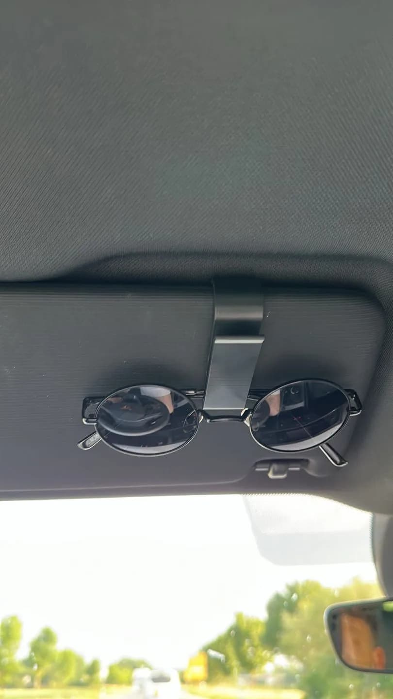Soporte para anteojos de parasol de auto - Impresión 3D en PETG