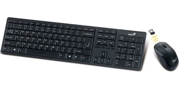Kit Teclado Mouse Inalambrico Genius SlimStar 8000SE