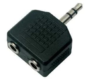 Adaptador Miniplug 3.5mm a 2 miniplug 3.5mm Nm-c28