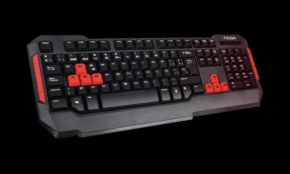 Teclado Noganet Gamer + botones multimedia NKB-228