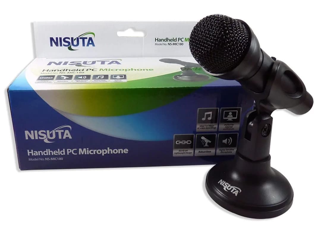 Microfono Para PC reforzado NSMIC180 MC2