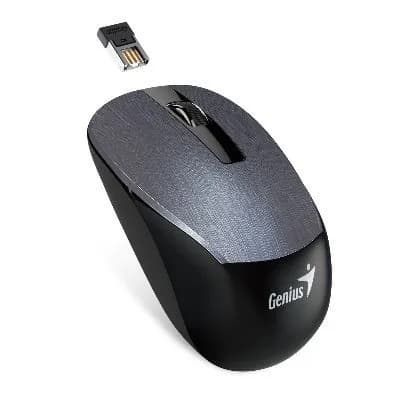 Mouse Genius Inalambrico Blue Eye Gray NX-7015