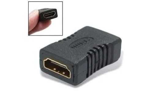 Adaptador Hdmi Hembra A Hdmi Hembra Ficha Prolongador Alargue