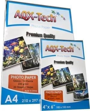 Resma papel fotográfico brillante 230gr por 50 hojas